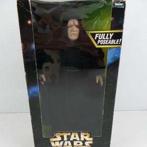 Vintage 1998 Star Wars Emperor Palpatine Fully Possible 12" Action Figure